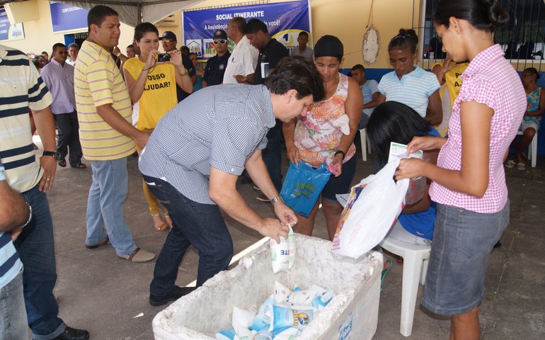 Prefeitura de Jequiá da Praia leva Social Itinerante ao Povoado Sinimbu