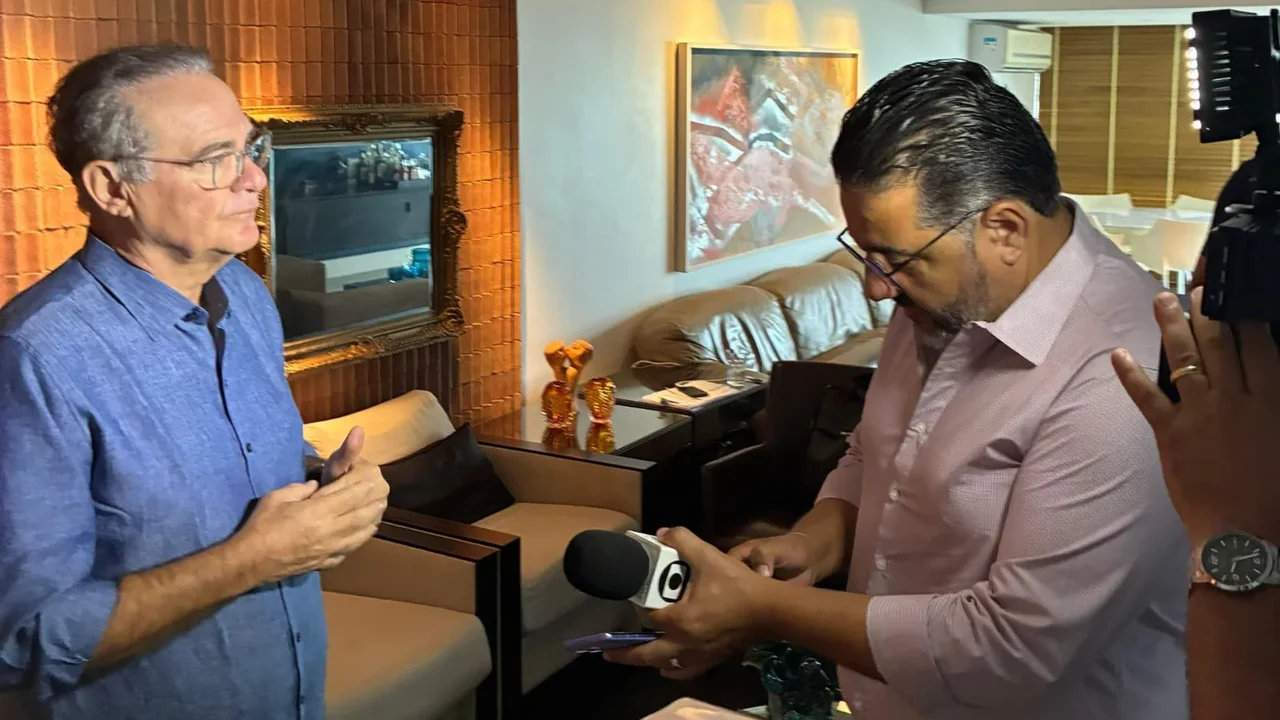 Senador Renan participa de sabatina da TV Asa Branca e apresenta propostas para Alagoas