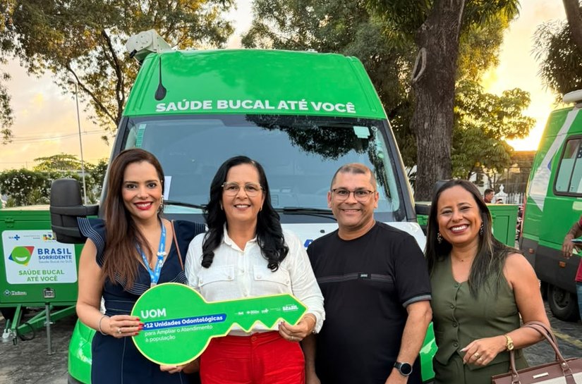 Edilza Alves recebe unidade Odonto Móvel para ampliar atendimentos de saúde bucal em Lagoa da Canoa