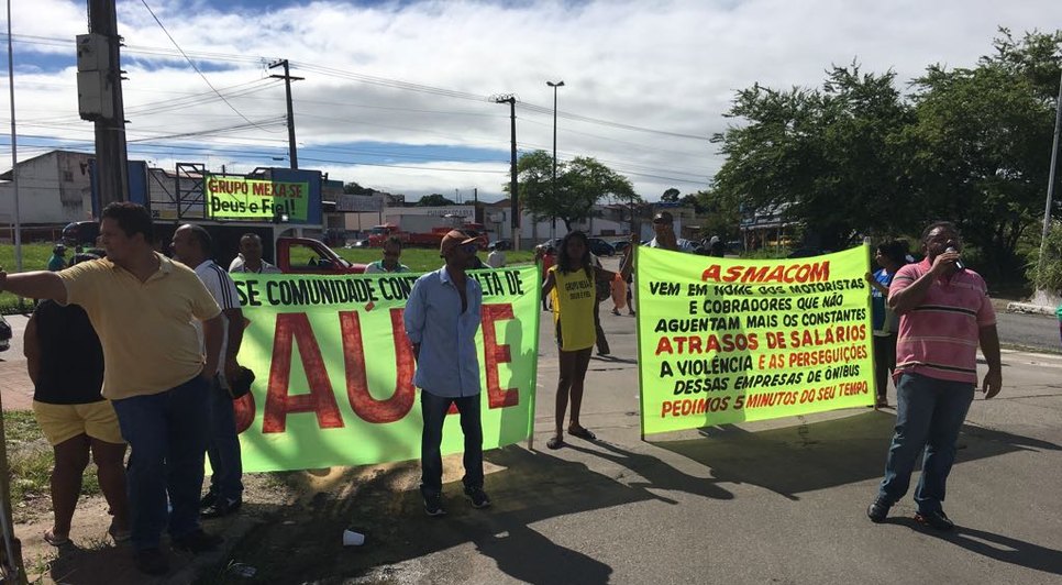 manifestação rodoviários