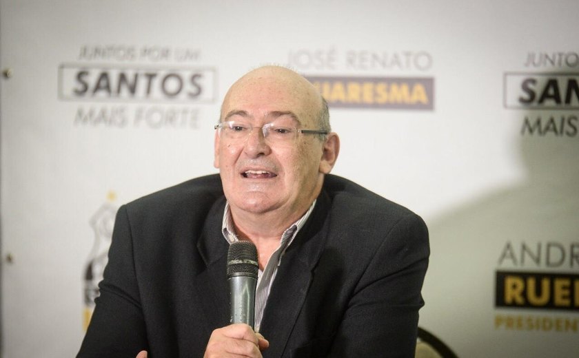 Presidente diz que futuro técnico do Santos terá mesmo perfil de Holan