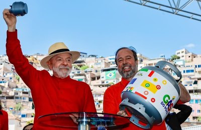 Lula: “Todo mundo tem que ter direito a comer e, para isso, precisa ter gás para cozinhar”