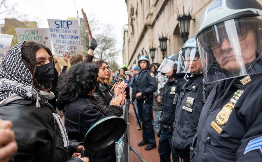 Após prisões em Columbia, protestos contra a guerra em Gaza se espalham por universidades dos EUA