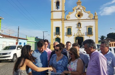 Prefeito eleito Cacau recebe a presidente do Iphan em Marechal