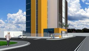 Construção do Senac em Glória