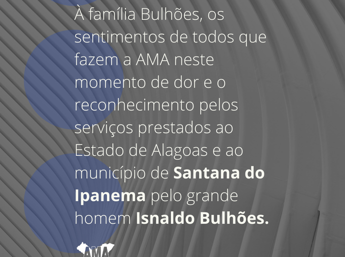 Assembleia emite Nota de Pesar pelo falecimento do ex-deputado Isnaldo Bulhões