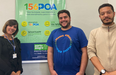 Prefeitura de Maceió visita a sede da Central de Atendimento 156 de Porto Alegre