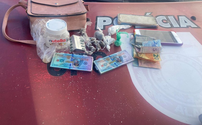 PM realiza apreensão de drogas e recuperação de veículo na capital