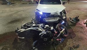 Motorista com sintomas de embriaguez é preso após deixar motociclista ferido em Aracaju / Foto: Foto: CPTran/SE