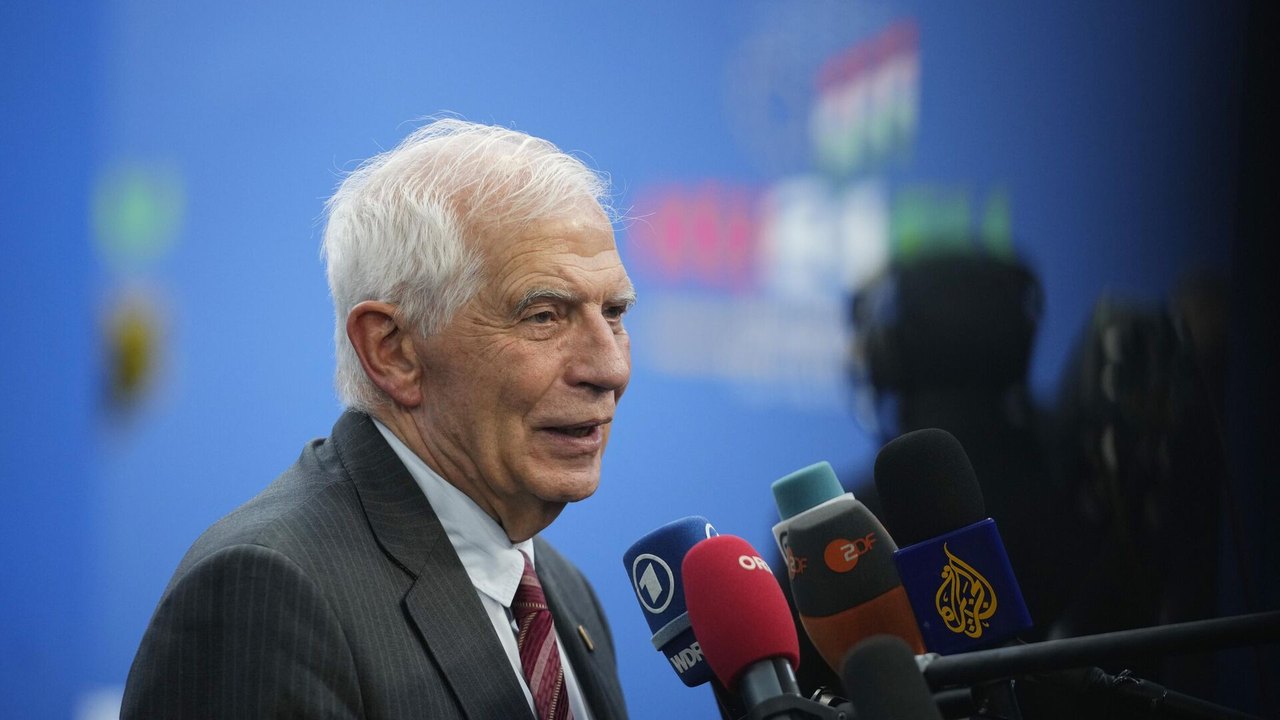 Borrell diz que vai apelar aos países da UE pela manutenção do apoio à Ucrânia após eleição de Trump