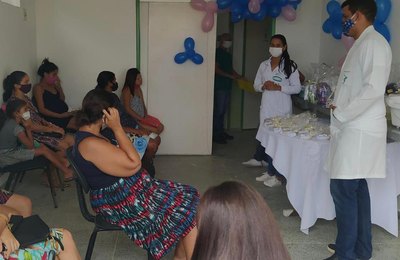 Saúde de Branquinha promove I Oficina de Gestantes