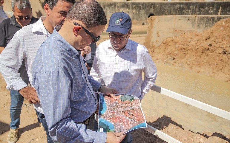 Técnicos da Infraestrutura e executivos da CAF vistoriam obras em andamento em Maceió