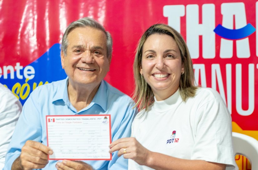Força política de Thais Canuto fica evidente durante evento de filiação do PDT em Pilar