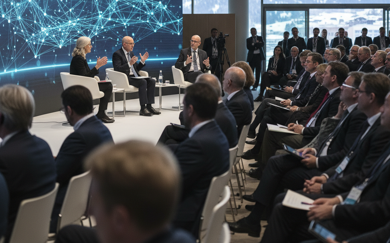 Em Davos, autoridades destacam papel da IA na economia e alertam para riscos