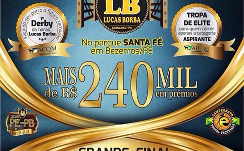 Vaquejada de Bezerros-PE oferece mais de R$ 240 mil em prêmios