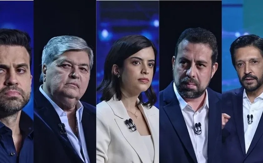 Debate do Estadão: marqueteiros dos candidatos acompanham o debate praticamente lado a lado