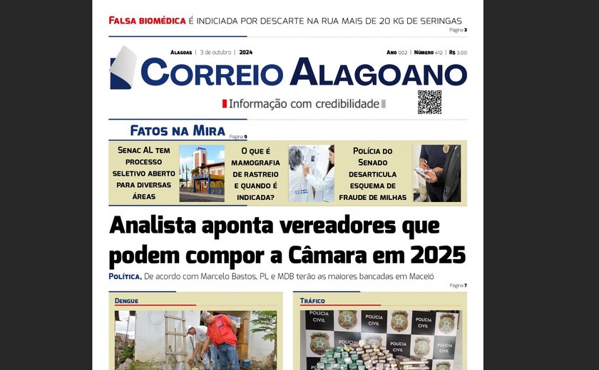 Analista aponta vereadores que podem compor a Câmara em 2025