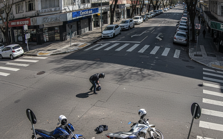 Dupla suspeita de assalto em Pinheiros pode ter cometido outro crime minutos depois