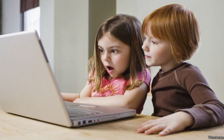 Campanha alerta para os riscos da internet para crianças