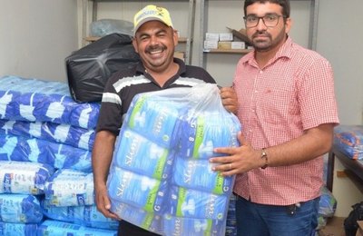 Secretaria de Saúde de Coruripe realiza entrega de Fraldas Geriátricas e atualiza cadastros