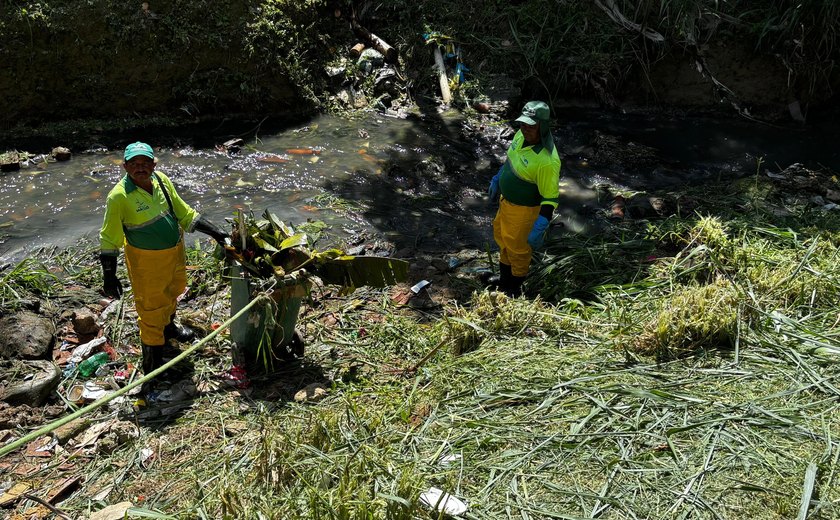 Alurb inicia mutirão de limpeza em grotas da capital nesta segunda-feira(1°)
