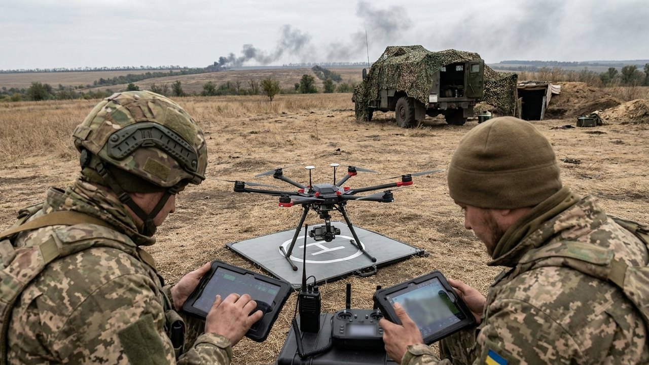 Caça às bruxas: operadores de drones ucranianos são martelados pela artilharia na região de Zaporozhie