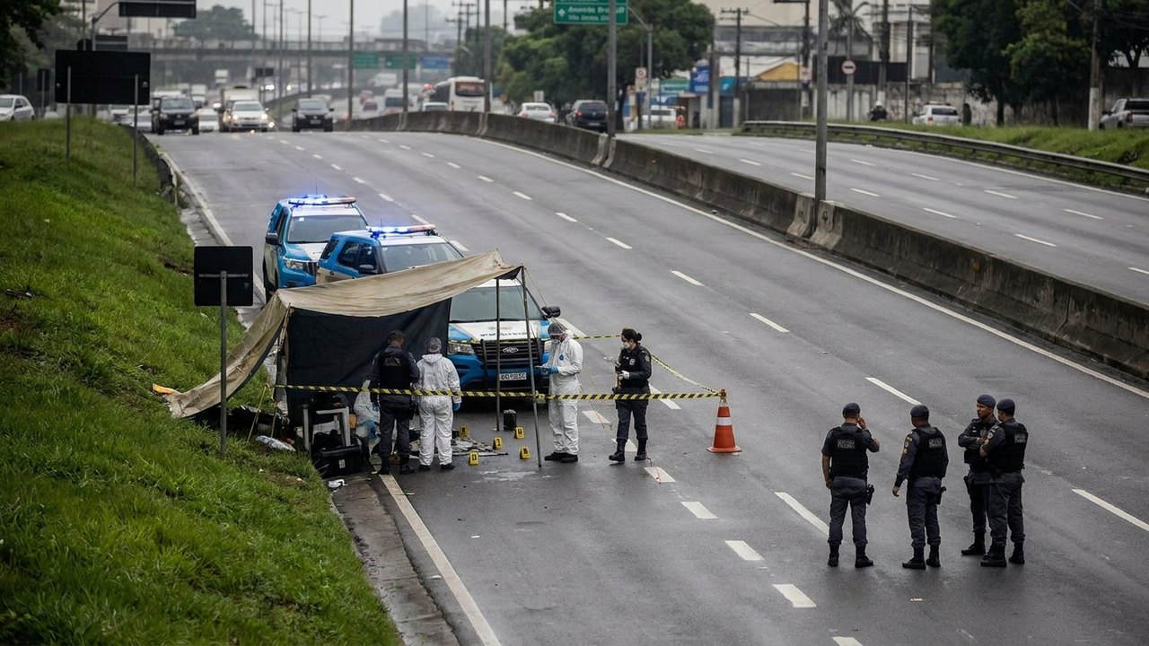 Dois corpos esquartejados são encontrados às margens da Avenida Brasil