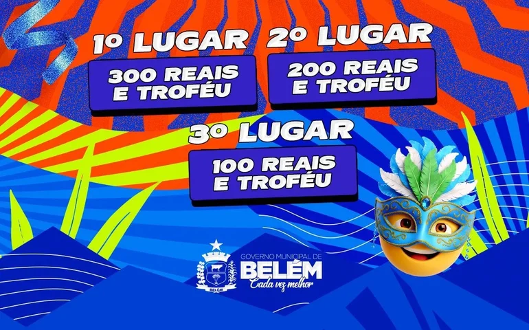 Com tradicional concurso dos bobos e bloquinhos, prefeitura de Belém anuncia carnaval