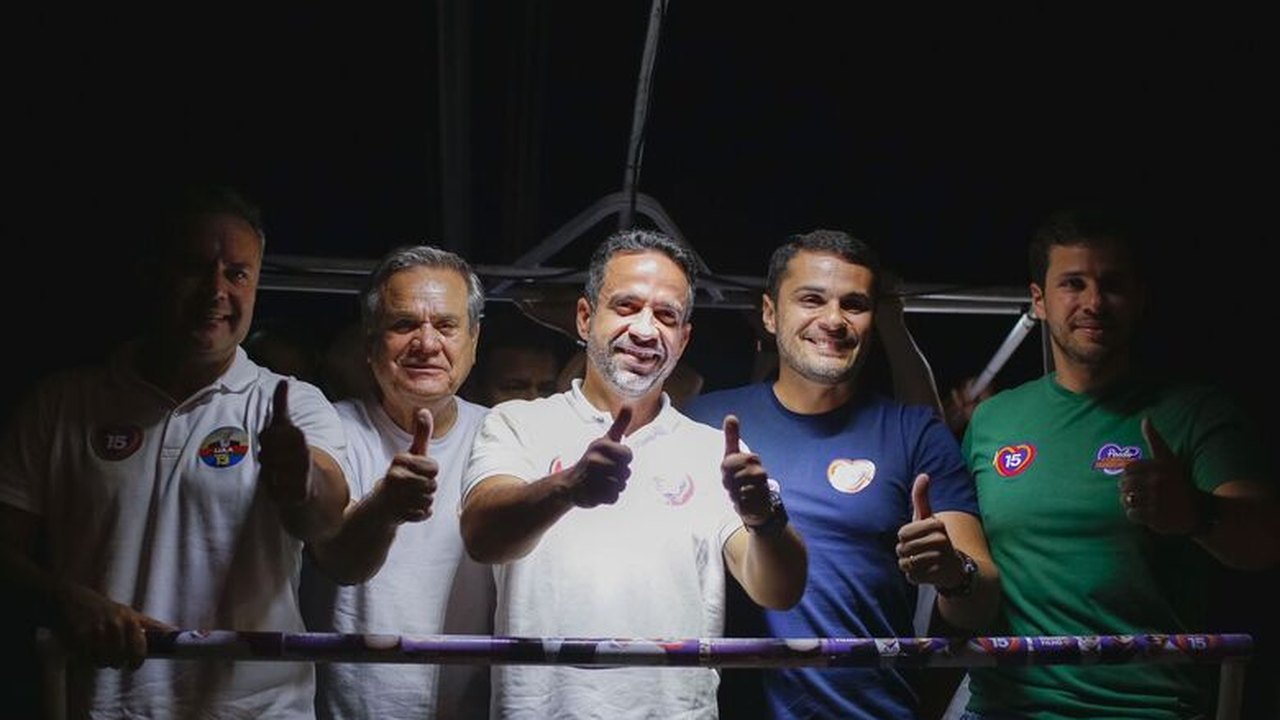 Paulo demonstra força em carreata em Marechal Deodoro