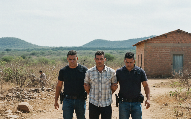 Polícia Civil prende homem acusado de tentar matar ex-mulher e ex-sogro em Poço das Trincheiras