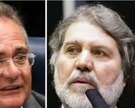 O senador Renan Calheiros e seu irmão, o deputado Renildo Calheiros. - Foto: Reprodução