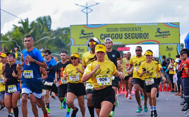 Detran Alagoas abre inscrições para a 4ª Corrida Maio Amarelo nesta quinta-feira