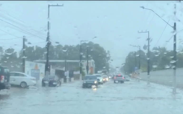 Em menos de duas horas, Arapiraca registra o segundo maior volume de chuva desde o início do ano