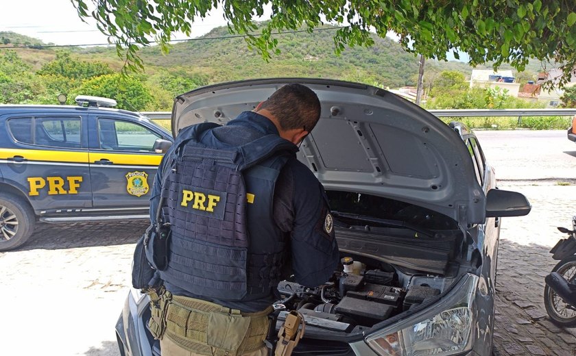 Homem é preso pela PRF em Santana do Ipanema por receptação de veículo