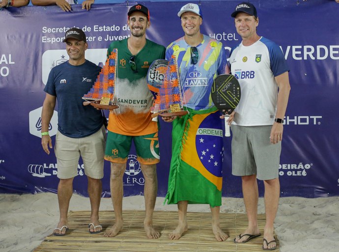 André Baran é campeão do Macena Open de Beach Tennis, 26º título da carreira