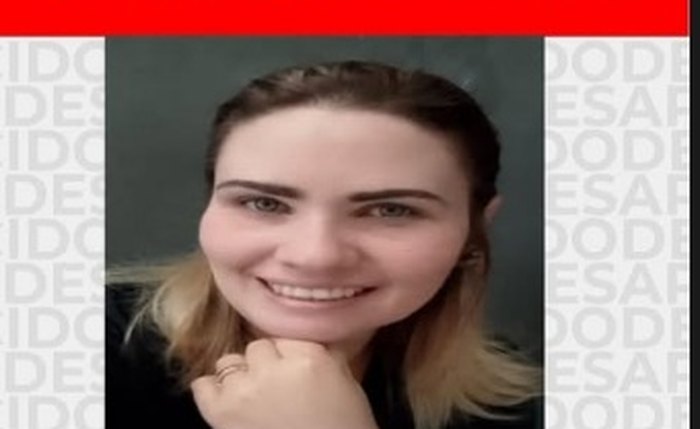 Renata está desaparecida deste quarta-feira, quando foi vista deixando o Shopping Pátio
