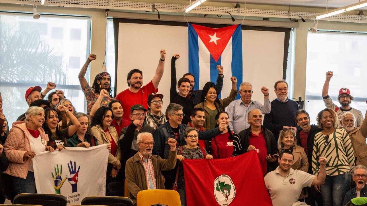São Paulo: 72 anos do assalto ao Quartel Moncada inspiram ato em apoio a Cuba e Palestina (VÍDEOS)