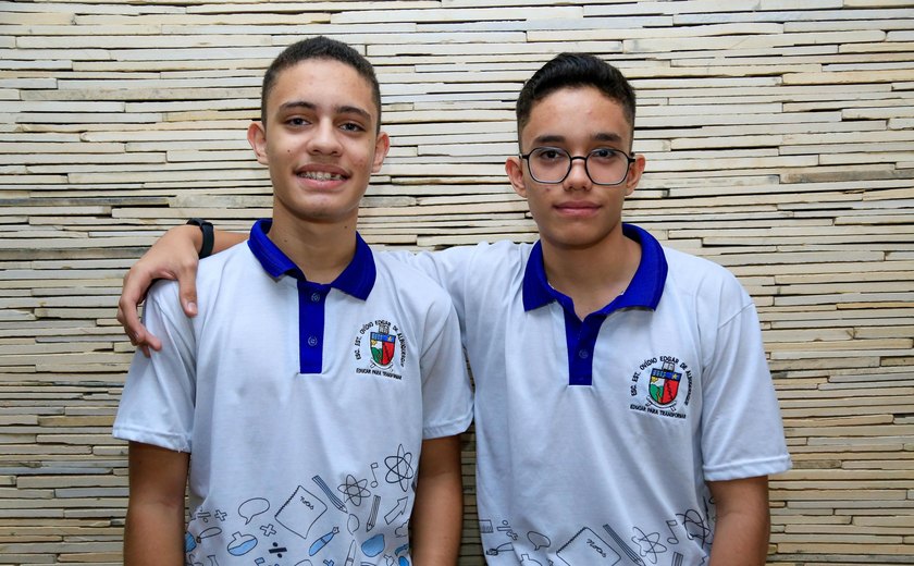 Prodígios da Matemática, irmãos inspiram colegas em escola estadual