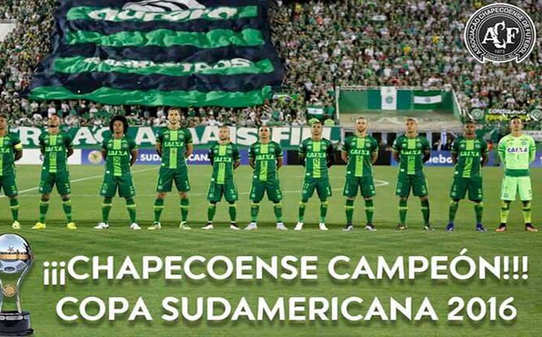 Chape é declarada campeã e garante ao menos US$ 4,8 mi em premiações