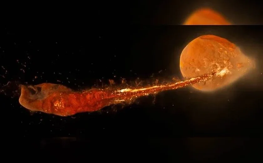 Simulação da Nasa mostra que a Lua pode ter se formado em poucas horas