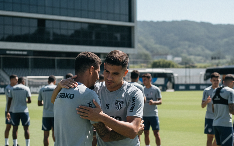 Rony se despede do Atlético-MG e aguarda anúncio oficial do Santos