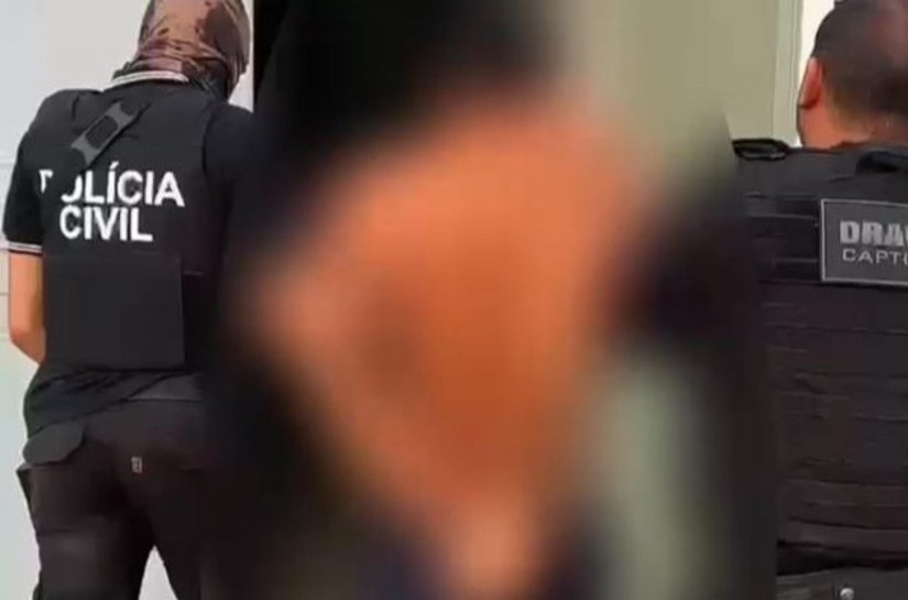 Polícia Civil prende homem suspeito de agredir companheira, em Maceió