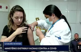 Ministério da Saúde vai entregar 1,5 milhão de vacinas contra covid-19 para os estados