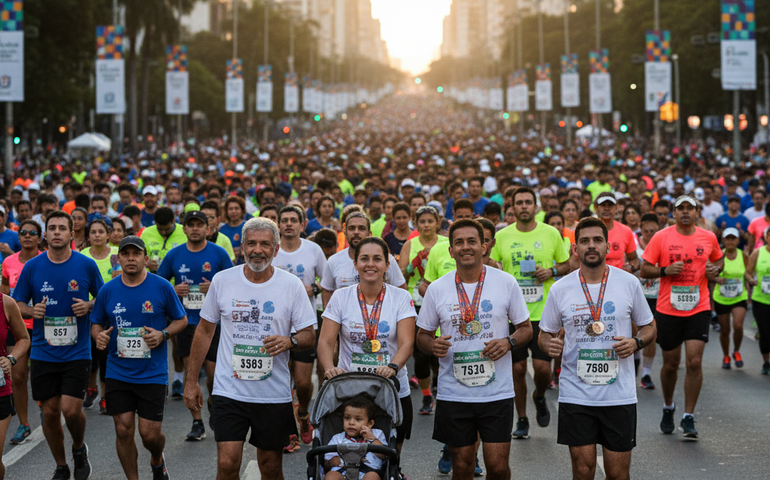 Corrida de São Silvestre terá recorde de 55 mil participantes em sua 100ª edição