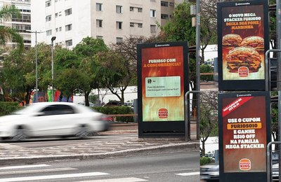 Burger King® convida clientes insatisfeitos com a concorrência a provarem o novo Mega Stacker Furioso
