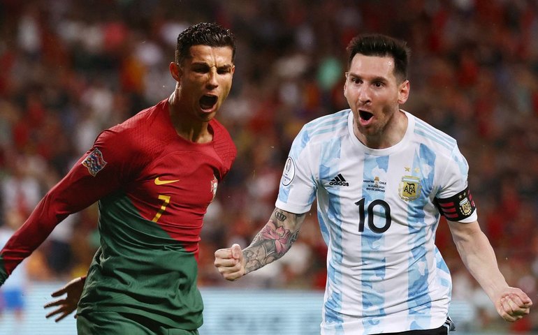 Cristiano Ronaldo e Lionel Messi preparam 'última dança' na Copa
