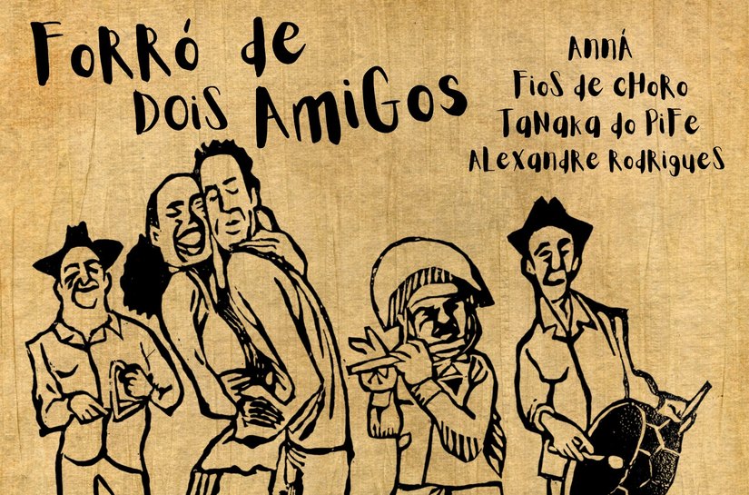 ANNÁ e Fios de Choro lançam o single “Forró de Dois Amigos”