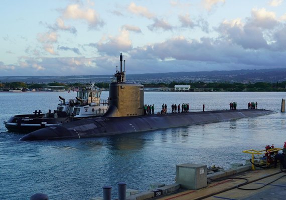 EUA colocam submarino nuclear em base militar que é mais perto de Pequim do que do Havaí, diz mídia