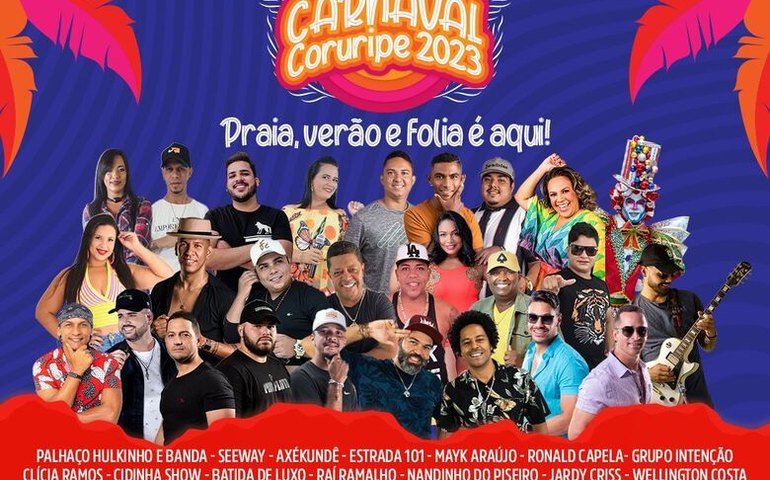 Prefeito Marcelo Beltrão divulga programação do Carnaval Coruripe 2023