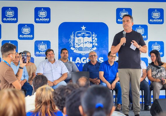 Governador Paulo Dantas inaugura revitalização de escola estadual em Girau do Ponciano